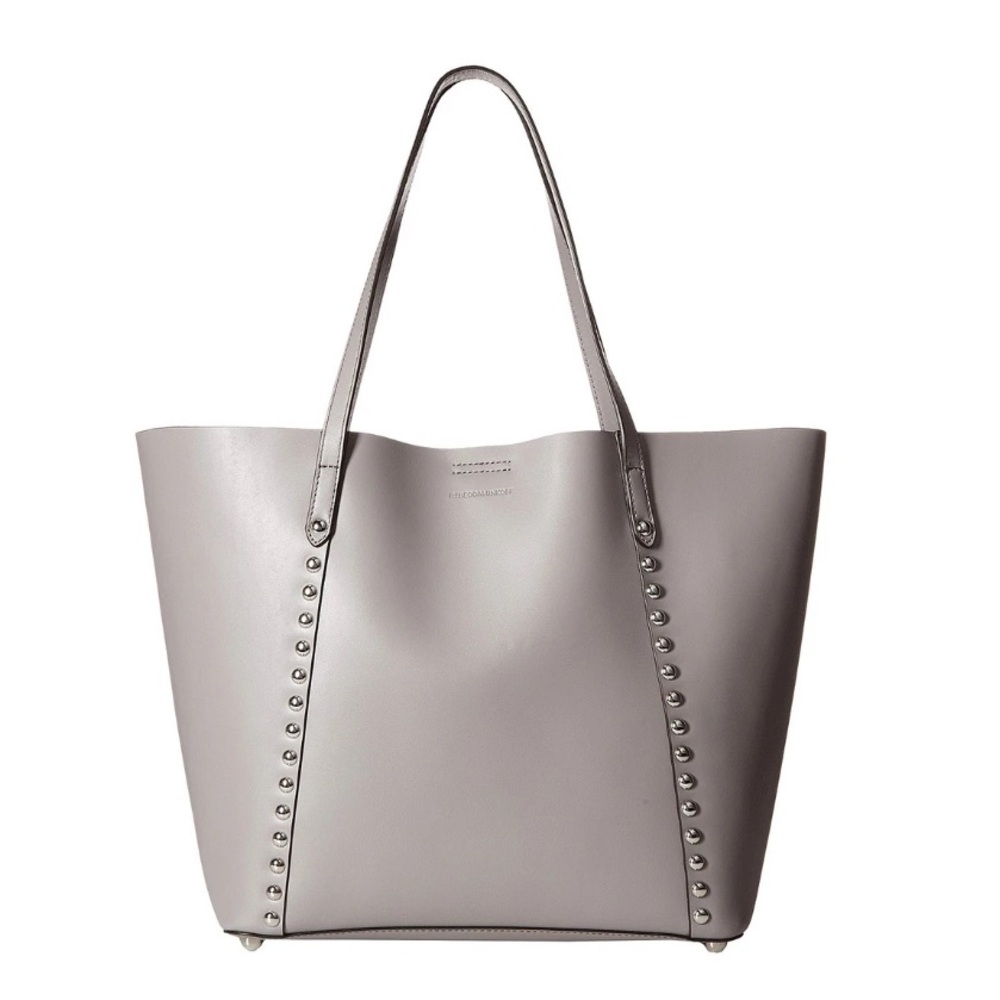New Rebecca Minkoff  Blythe Gray studded large  Tote Bag